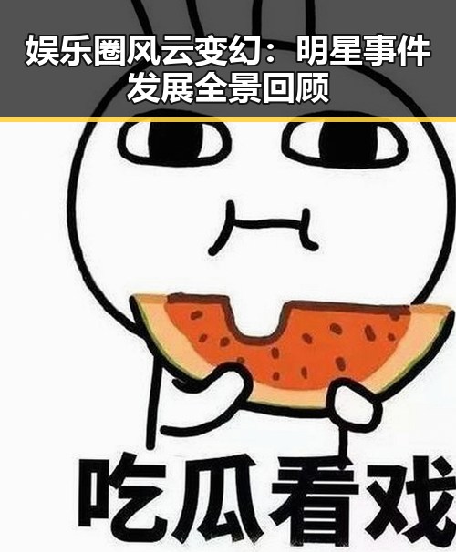 娱乐圈风云变幻：明星事件发展全景回顾